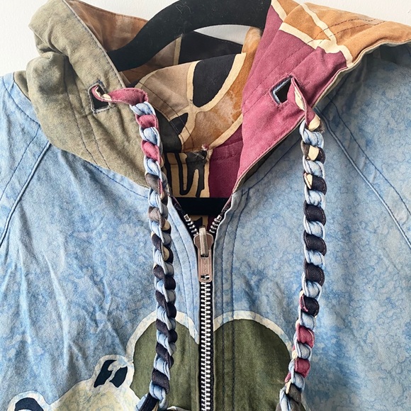 Retro Handmade/Died Reversible Jacket - Picture 3 of 8